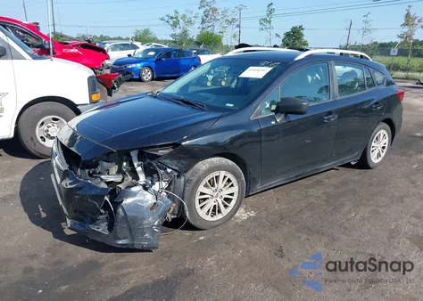 2018 Subaru Impreza 2.0I Premium из США, поврежденный, VIN 4S3GTAB60J3710707